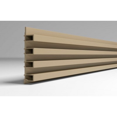 ПВХ панель реечная 3D PROF L