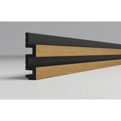 ПВХ панель реечная 3D PROF XL